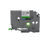 Cartridgeify Nastro per Etichette Compatibile con Brother P-Touch Tapes TZ TZe-731 (12mm x 8m), Nero su verde, per etichettatrice PTouch PT-D210 PT-D220 PT-D200 PT-H110 PT-D400 H100LB H100LB…