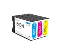 Cartridgeify PGI-1500XL - Cartucce d'inchiostro a colori compatibili con Canon PGI-1500 1500XL Multipack per MB2750 MB2150 MB2155 MB2050 MB2755 MB2350 MB2300