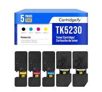 Cartridgeify TK5230 TK5230K Toner compatibile con Kyocera TK-5230 TK-5230K TK-5230C TK-5230M TK-5230Y Cartuccia Toner Multipack per Ecosys M5521CDN, M5521CDW, P5021CDN, P5021CDW