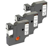 Cartridges Kingdom 3 Compatibile Nastro per Dymo D1 45020 (12mm x 7m) Bianco su Chiaro