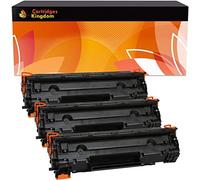 CARTRIDGES KINGDOM Kit 3 Toner Compatibili Nero per HP CF283A 83A | HP LaserJet Pro M125a, M125nw, M125rnw, M126a, M126nw, M127fn, M127fp, M127fw, M128fn, M128fp, M128fw