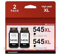 CARTRIGO PG-545 XL PG-545XL per cartucce Canon 545 Sostituzione per Cartucce Canon 545 per Canon Pixma TS3355 MX495 TR4550 TR4551 TS3350 TS3120 MG2400 MG2500 MG2555 MG2555s MG3050 (2 Nero)