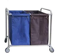 Carts,Storage Car Service Car Utility Vehicle Multifunction Portable Trolley Home Commercial Rolling Laundry Storage Cart with Wheels, Heavy