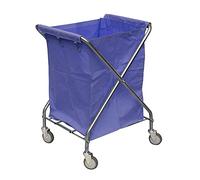 Carts,Storage Car Service Car Utility Vehicle Multifunction Portable Trolley Home Folding Commercial Rolling Laundry Sorter Cart with Wheel,