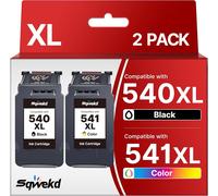 Cartucce 540 541 XL PG-540 CL-541 Canon Pixma MG3650s TS5150 MG3600 MX395 2pz