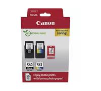 CARTUCCE CANON PG-560 e CL-561 Nero, Colore (3 colori)
