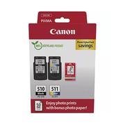 Canon 2970B017 cartuccia d'inchiostro 2 pz Originale Nero, Ciano, Magenta, Giallo
