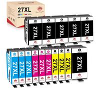 CARTUCCE COMPATIBILI EPSON 27XL 27 XL PER WORKFORCE WF-7610 15 PACK