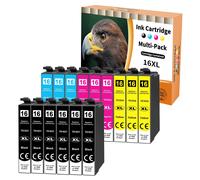 CARTUCCE COMPATIBILI MULTIPACK 15X PER EPSON 16XL 16 XL PER WF2630 WF2540