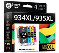 Cartucce Compatibili per HP 934 XL 934XL (BK/C/M/Y 4 Combo Pack) per la ricarica