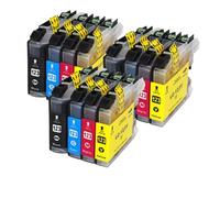 Cartucce di inchiostro compatibili per le stampanti LC123 LC123 XL funzionano con MFC J4410DW J4510DW J870DW DCP J4110DW J132W J152W J552DW(3SET)