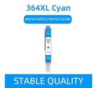 Cartucce di inchiostro da 364xl compatibili con 7520 B010A B110A B110C B110E B111A B109A B109D B109F B109N B209A B209C B210A B210C B210C Stampanti Sostituzione Ink(364XL Cyan)