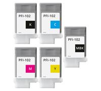 Cartucce Di Inchiostro Per Canon ImagePROGRAF IPF 500 510 600 605 610 650 700