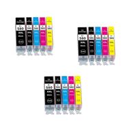 Cartucce di tinta compatibili per TR7550 TR8550 TS6150 TS6250 TS9550 stampanti, sostituzione per PGI-580XXL CLI-581XXL, 10-Pack (2BK/2C/2M/2Y/2PGBK)(15pack 3set)