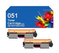 Cartucce di toner 051 di ricambio per stampante Canon imageCLASS LBP162dw LBP161dn MF263dn MF266dn MF269dw, per una stampa ad alta definizione,051-2SET