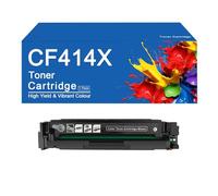 Cartucce di toner 414X ad alta capacità, sostitutive W2020X 414X, compatibili con stampante HP Color LaserJet Pro MFP M479fdw M454dw M479fdn M454dn M479dw,414X-BK