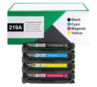 Cartucce Di Toner Ad Alta Capacità 219A Di Ricambio Per HP 219A W2190A W2191A W2192A W2193A Per Stampanti HP Color LaserJet Pro 3202dn 3202dng Pro 3202dw MFP 3302fdn 3302fdw 3302fdw,4 Colors-1 Set