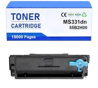 Cartucce Di Toner Ad Alta Capacità MS331dn Per Stampanti Lexmark 55B2000 55B2H00 55B2X00 Compatibili Con Lexmark MS331dn MX331adn MS431dn MS431dw MX431adn MX431adw MX432adwe,Black-15000 Pages