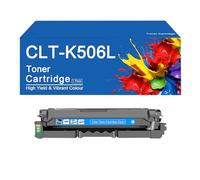 Cartucce di toner CLT-K506L di ricambio per stampante Samsung CLP-680 680DW 680DN CLX-6260FR 6260FD 6260FW 6260ND 6260NR, stampa nitida,K506L-C
