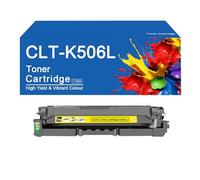 Cartucce di toner CLT-K506L di ricambio per stampante Samsung CLP-680 680DW 680DN CLX-6260FR 6260FD 6260FW 6260ND 6260NR, stampa nitida,K506L-Y