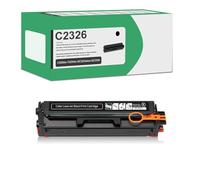 Cartucce Di Toner Compatibili C2326 24B7495 24B7496 24B7497 24B7498 (senza Chip) 5500-6000 Pagine Ad Alta Capacità Per Stampanti Lexmark C2326 XC2326,Black-1 Pack
