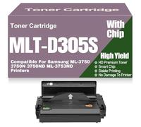 Cartucce di toner compatibili MLT-D305S MLT-D305L per Samsung ML-3750 3750N 3750ND ML-3753ND Stampanti ad alta capacità e alta resa,MLT D305S-1PC