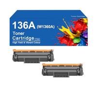 Cartucce di toner nero ad alta capacità W1360A, sostitutive per stampanti HP LaserJet MFP M208dw M232dwc M232dw M233dw M233sdn M233sdw,W1360A -2Set