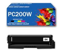 Cartucce di toner PC200W, confezione da 4, ad alta capacità (senza chip), compatibili con la stampante RICOH MC240FW serie PC200W, 408451 408452 408453 408454, cartuccia d'inchiostro,BK-4500Page
