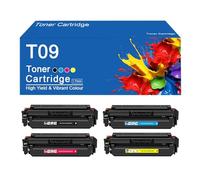 Cartucce di toner T09 compatibili per stampanti Canon Color imageCLASS X LBP1127C MF1127C, facili da installare e utilizzare,T09-4Color