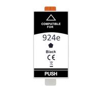 Cartucce d'inchiostro 924E compatibili for HP Pro 8130E 8132E 8134E | 8135E 8120E 8122E 8124E 8125E, Fornitura inchiostro, Consumabili stampante(Black)