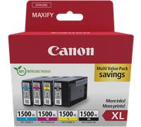 Cartucce d'inchiostro a resa elevata Multipack Canon BK/C/M/Y PGI-1500XL
