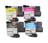 Cartucce d'inchiostro LC531XL compatibili con Brother DCP-J1260W J1310DW