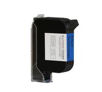 Cartucce d'inchiostro nere compatibili per stampanti a getto d'inchiostro industriali per la stampa di etichette con codice QR con data e numero di lotto(1XBlack-12.7mm)