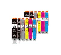 Cartucce d'inchiostro PGI-530 CLI-531 compatibili con Canon PIXMA TS8750
