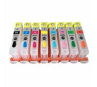 Cartucce d'inchiostro ricaricabili vuote per Canon CLI-8CLI8PRO9000PRO9000 con chip ARC