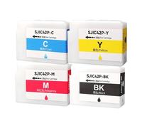 Cartucce d'inchiostro SJIC42P compatibili for Epson C4030 C4000 C4020 | Stampa di etichette(1set)