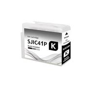 Cartucce D'inchiostro SJIC42P SJIC41P 80Ml Compatibili For Epson CW-C4000e | For C4000/C4000U, versioni EU/NA, fornitura for la stampa di etichette a colori(NA. SJIC41P-BK)