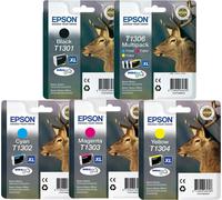Cartucce Epson Hirsch T1301 T1302 T1303 T1304 T1306 Stylus SX 535 Original