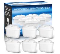 Cartucce Filtranti Per Acqua： 6 pezzi di ricambio per Cartucce Filtranti Brita Maxtra + Compatibili con Caraffe Marella e Brita - Filtro a Carbone Attivo
