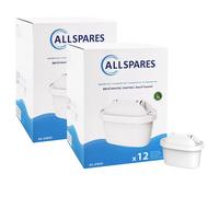 Cartucce filtranti per caraffe d'acqua AllSpares (x24) adatte a BRITA MAXTR M