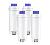 Cartucce filtro acqua dolce compatibili con macchine da caffè Delonghi DLSC002 DLSC002 5513292811 CFL-950 SER 3017 ECAM ESAM ETAM Series(4 pieces)