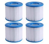 Cartucce Filtro Piscina For Intex Tipo D Bestway Flowclear VII, Cartuccia Filtro Spa Idromassaggio For SFS350, RP350, RP400, RP600(2pcs)