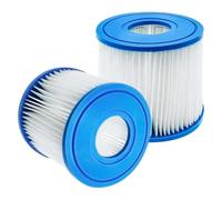 Cartucce Filtro Piscina For Intex Tipo D Bestway Flowclear VII, Cartuccia Filtro Spa Idromassaggio For SFS350, RP350, RP400, RP600(4pcs)