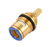 Cartucce for rubinetti a dischi ceramici di ricambio Valvole a un quarto giro Lunghezza scanalatura 85,9 mm x 28,8 BSP 3/4" 20 scanalature