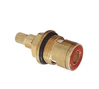 Cartucce for rubinettiCartucce a dischi ceramici Valvola for rubinetto Premistoppa a un quarto di giro 3/4" ricambio, rossa(Red+blue)