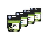 CARTUCCE HP 903XL ORIGINALI BK/C/M/Y INK-JET PER HP OfficeJet Pro 6950,6960..