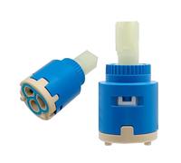 Cartucce In Ceramica Da 25 Mm, Cartuccia Per Rubinetto In Ceramica Con Maniglia Singola, Cartucce Di Ricambio Per Dischi In Ceramica Per Doccia Da Bagno,Piede Piatto 25mm