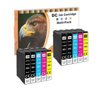 CARTUCCE INCHIOSTRO COMPATIBILI D&C 10X 4 NERO 2 CIANO 2 MAGENTA 2 GIALLA