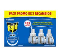 Cartucce insetticide Raid per fumigatore elettrico x3 pezzi