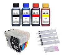 cartucce LC 980 + 400 ML INCHIOSTRO Marca Ink-Mate Premium